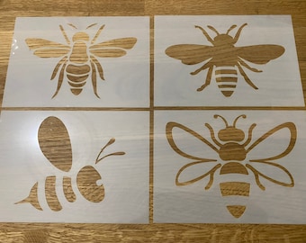 Bees, Mylar Stencil, Laser Cut, Wall Art, Airbrushing, Personalised