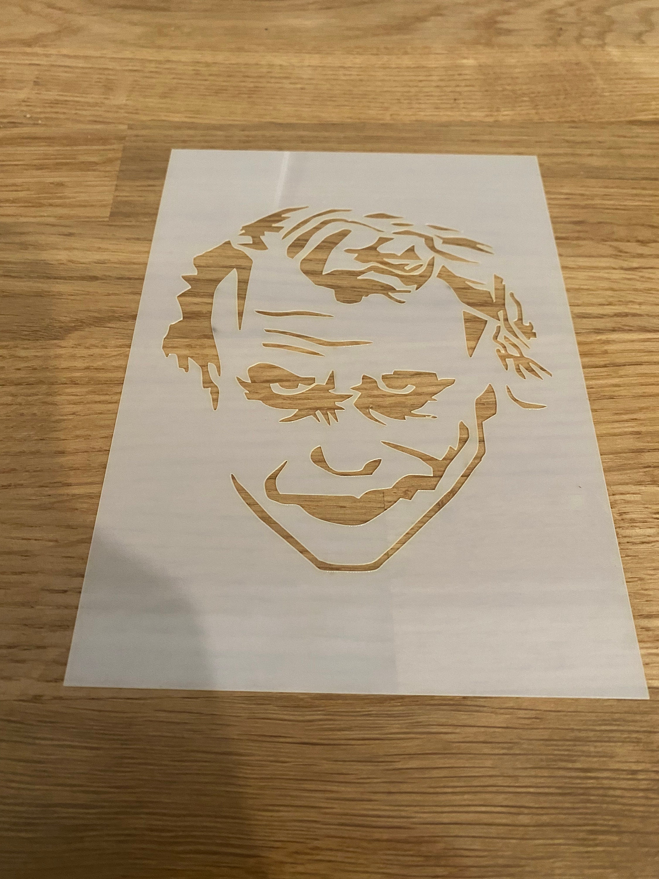 Joker Stencil - Etsy