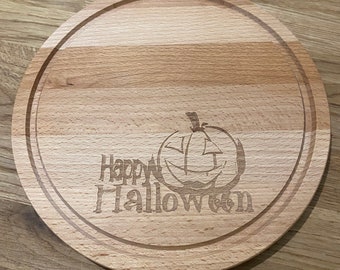 Tabla de cortar, Halloween, Fiesta, Grabado láser, Personalizado, Regalo