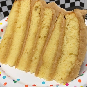 Caramel Cake 6 Layer Old Fashioned Fudge Caramel Dessert Food Gift for Mom for Dad Holidays Birthdays Comfort Food For All Occasions