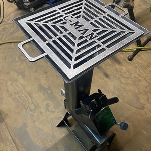 12” grill top attachment for rocket stove(rocket stove not included)