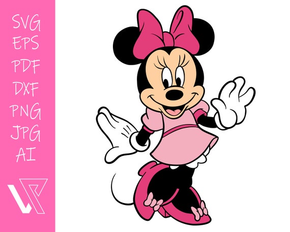 Minnie Mouse Designer Chanel Pattern SVG Sticker Decal Cricut Cut File –  DNKWorkshop