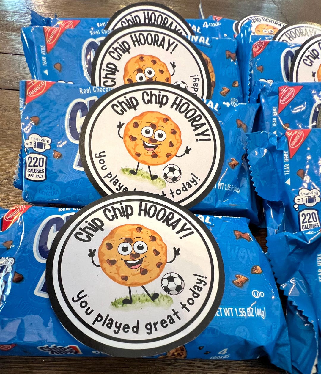 Soccer Team Snack Tag, Cookie Soccer Printable, Soccer Game Treat ...