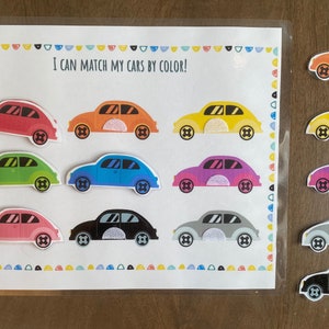 Color Matching, Color Activity, Learning Colors, Toddler Activity, Preschool Printable, Homeschool Learning, Montessori Color, Color Sorting