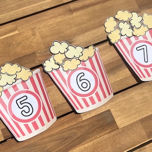 Number Counting Printable, Counting to 20, Preschool Counting, Kindergarten Number Activity, Preschool Learning Binder, Home School Numbers