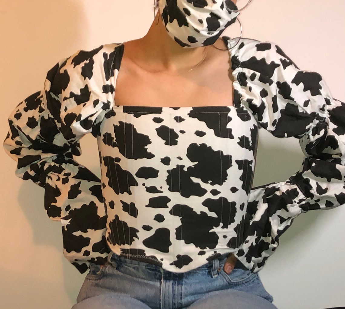 Cow Girl Corset Top Bundle Etsy