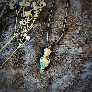 Sleep Spell Necklace | Insomnia Spell | Spell Bottle Jewelry | Spell Bottle Necklace