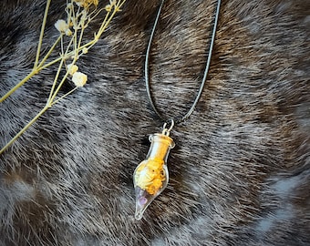 Motivation Spell Necklace | Increased Energy Spell | Spell Bottle Jewelry | Spell Bottle Necklace