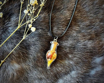 Joy Spell Necklace | Happiness Spell | Spell Bottle Jewelry | Spell Bottle Necklace