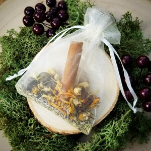 Imbolc Sachet | Sachet Spell | Altar Decor | Pagan Holiday Decor