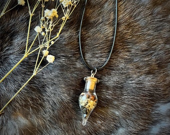 Baneful Protection Necklace | Protection Spell | Return to Sender Spell | Spell Bottle Jewelry | Spell Bottle Necklace