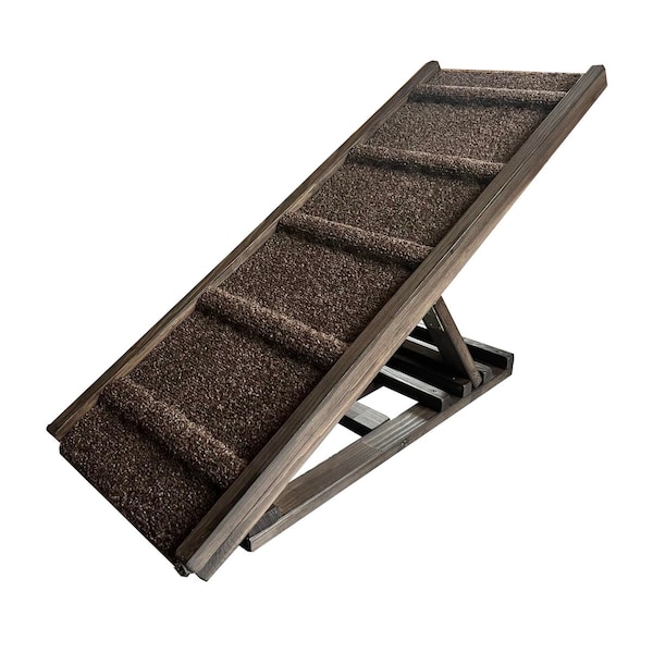 Foldable Pet Ramp * 4 Height Levels * Easy Storage * Fully Assembled