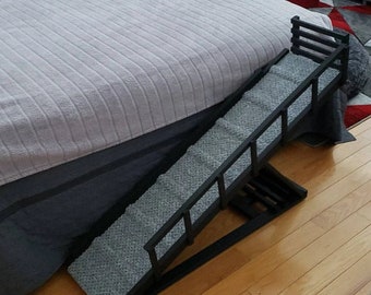 Pet Ramp with Foldable Rails |  Extra Front Rail