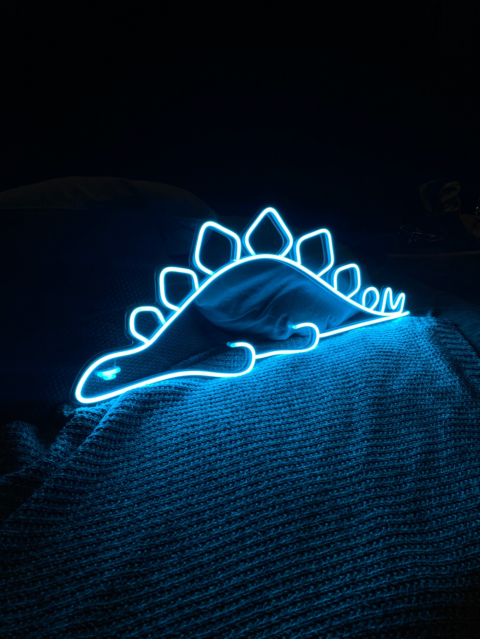 Dinosaur neon custom sign led wall decor art gift Etsy