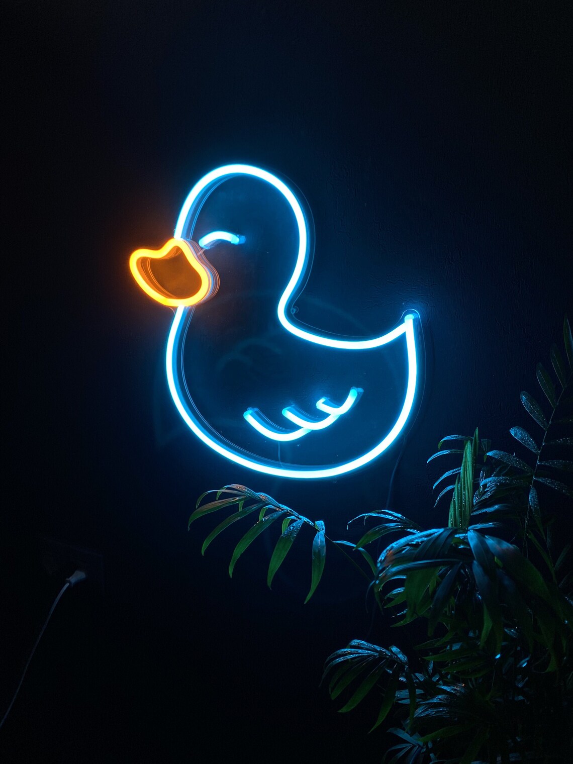 Duck Led Custom Neon Sign Etsy