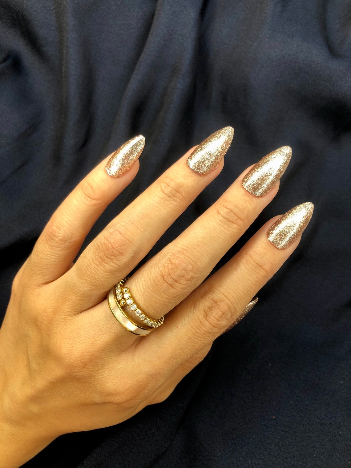 Kit de 20 press on nails Faux ongles à coller adhésifs | Etsy