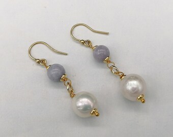Tuscany Silver Orecchini Pendenti Con Perla Bianca E Sfera In Argento 925 – Donna