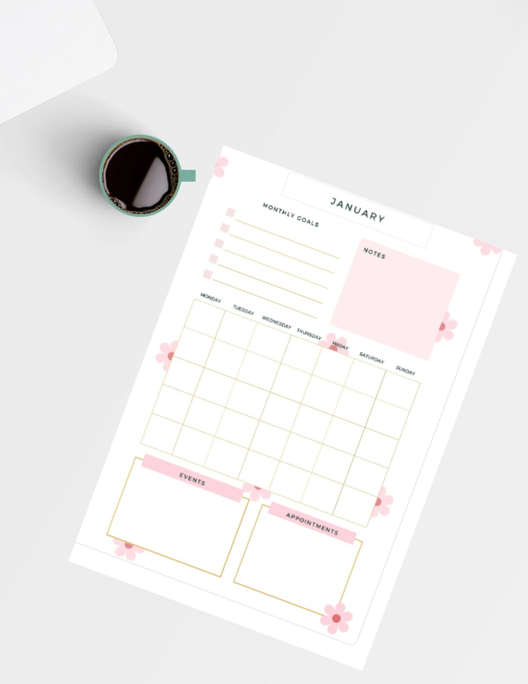 Daily to Do List Printable, Instant Download, Minimal Productivity ...
