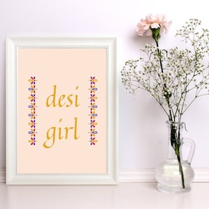 Desi Art, Indian Art, South Asian Art, Digital Art, Desi Girl