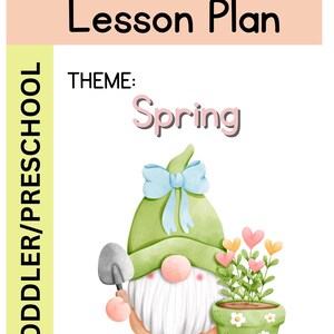 Spring Preschool Curriculum – 2-Week Lesson Plan