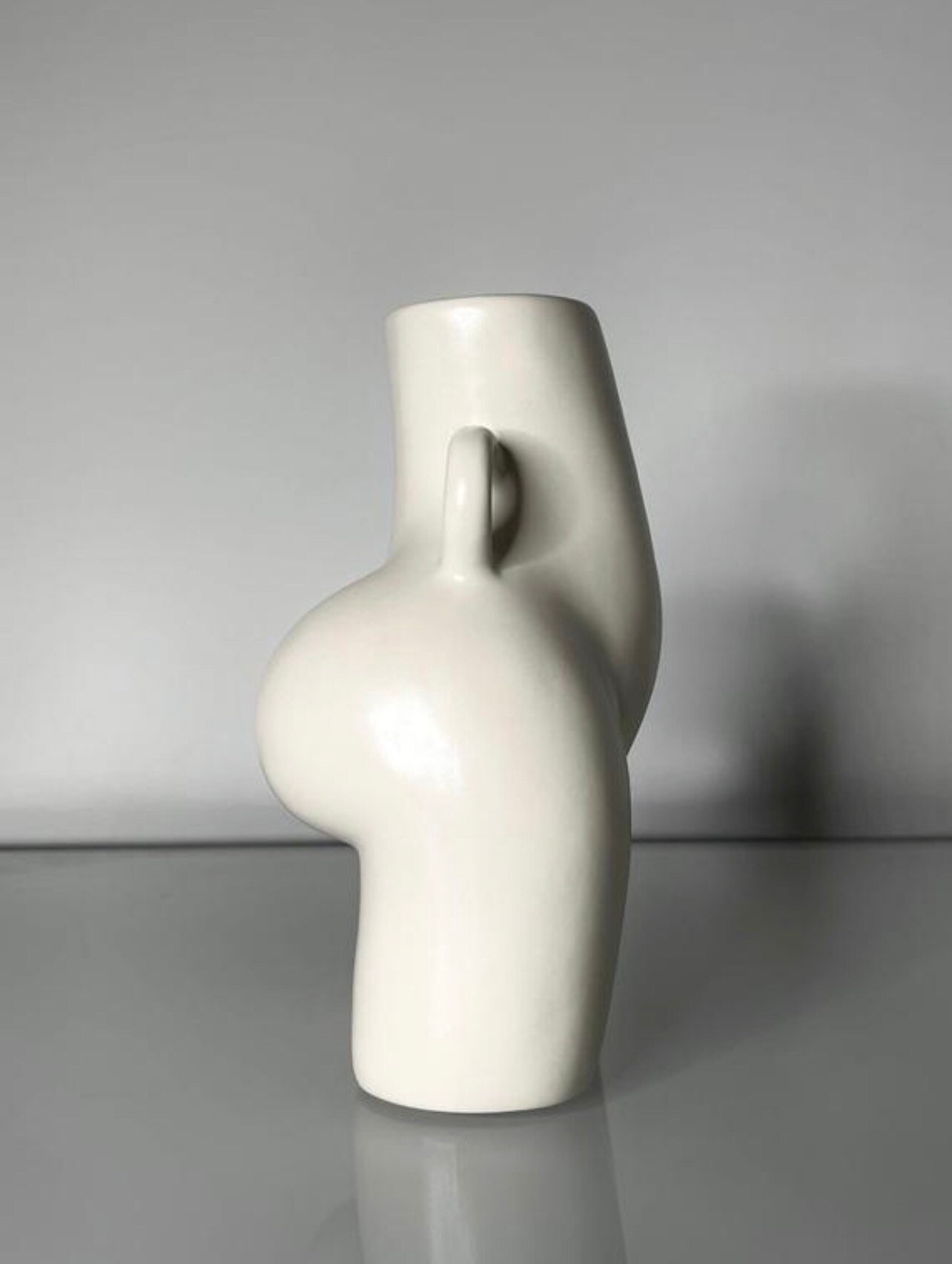White ceramic Body Vase Cheeky Vase Love handle Vase Booty Etsy