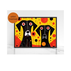 Custom Pet Portrait Painting Canvas, Dog Portrait, Pet Portrait Painting Digital Art, Portrait Art Design