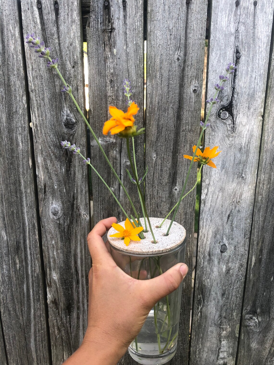 Flower stem holder Etsy