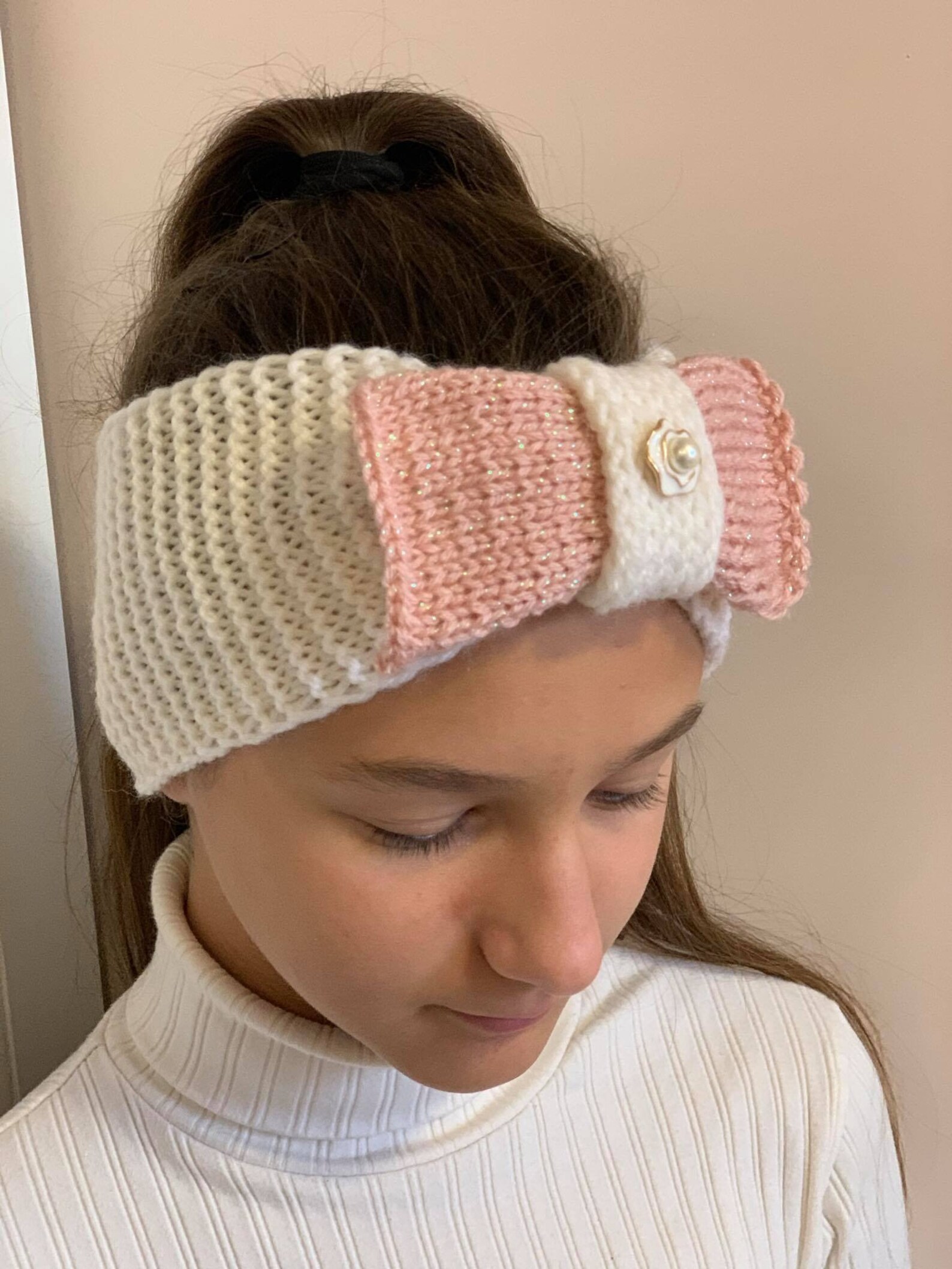 Knit Headband Women Wide Knitted Head Band Women Ear Warmer Etsy