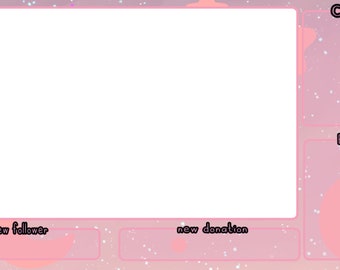 moon and stars twitch overlay