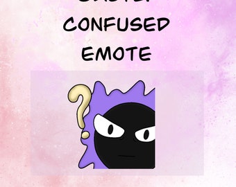 Gastly confused emote