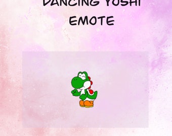 Animated dancing Yoshi emote