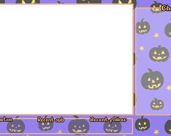 halloween twitch overlay