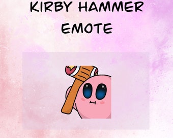 Kirby hammer emote