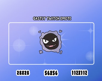 Gastly twitch emote