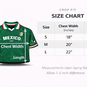 Green MadStrange Mexico Soccer Jersey 1998 Calendario Azteca Crop image 5