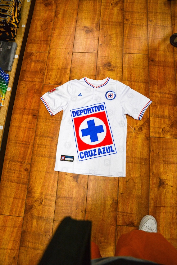 Cruz Azul 1997 Champions Soccer Jersey by Madstrange Away (white