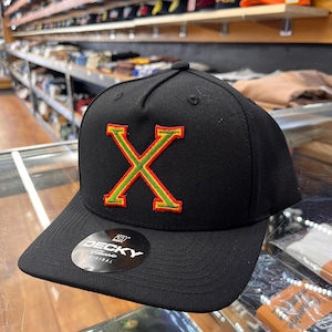 Malcolm X patch hat vintage BHM