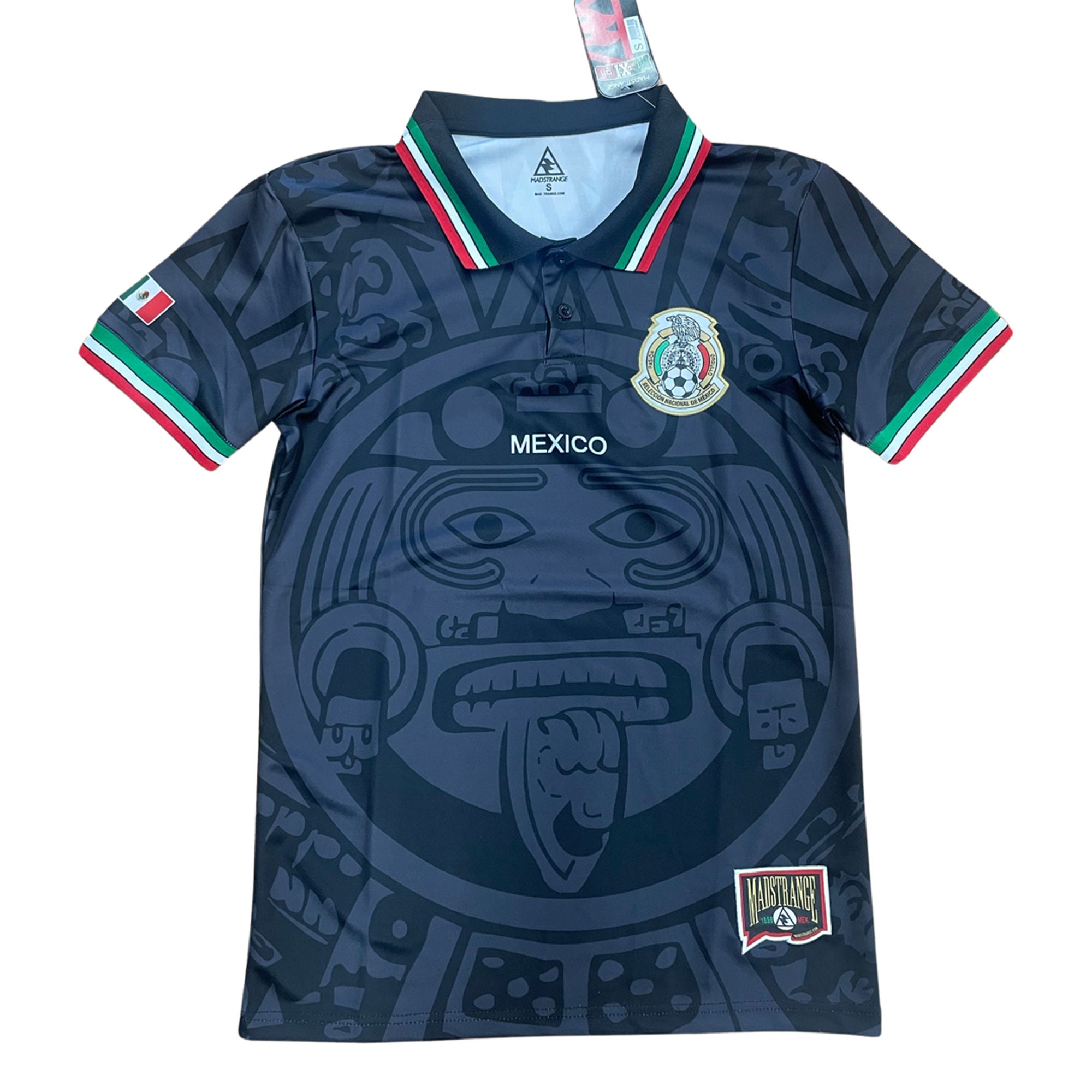 Madstrange Mexico Soccer Jersey 1998 (black) Calendario Madstrange Mexico Soccer Jersey 1998 (black) Calendario