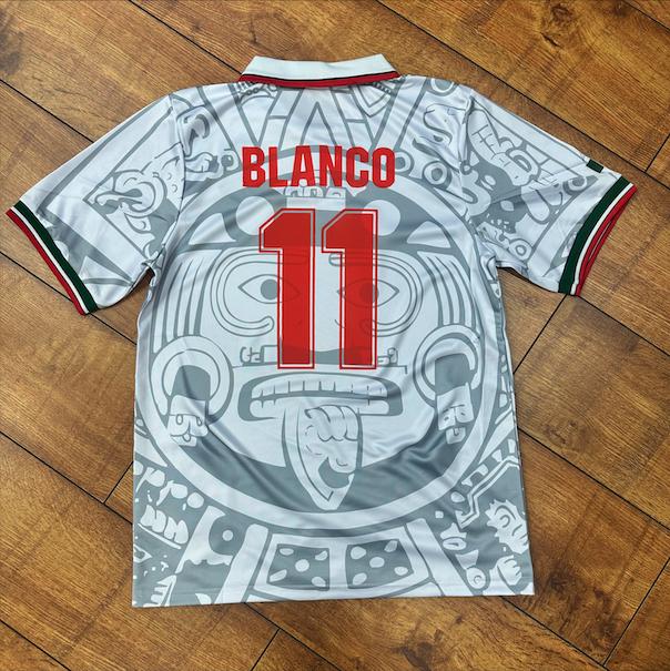 メキシコ代表 1998 アウェイ ユニフォーム #11 BLANCO メキシコ