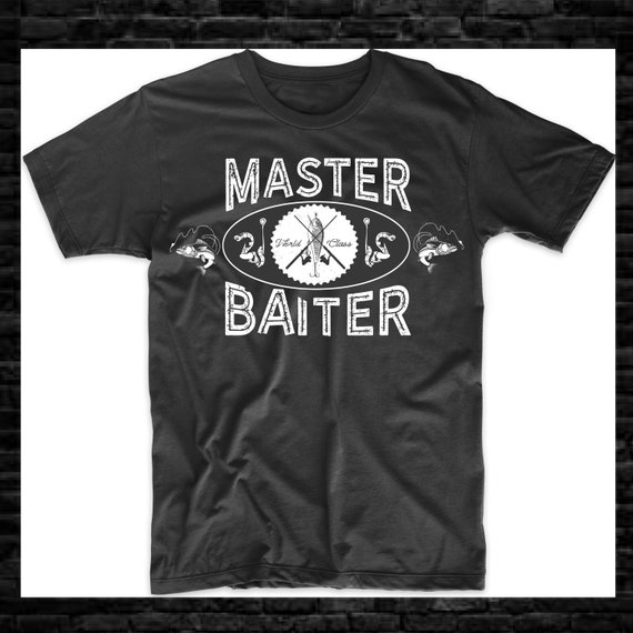 World Class Master Baiter Funny Fishing Bass Offensive T-shirt -  Canada