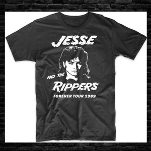 Rock Tee Jesse And The Rippers Funny 90s Shirt image 1