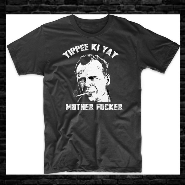 Yippee Ki Yay Motherfu**er Funny Holiday Tee