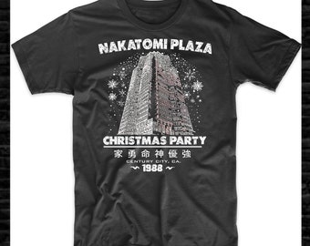 thumbnail image 2 of Nakatomi Plaza Christmas Party 1988 Die Hard T-Shirt – Yippee Ki Yay, Free Shipping 2 of 6