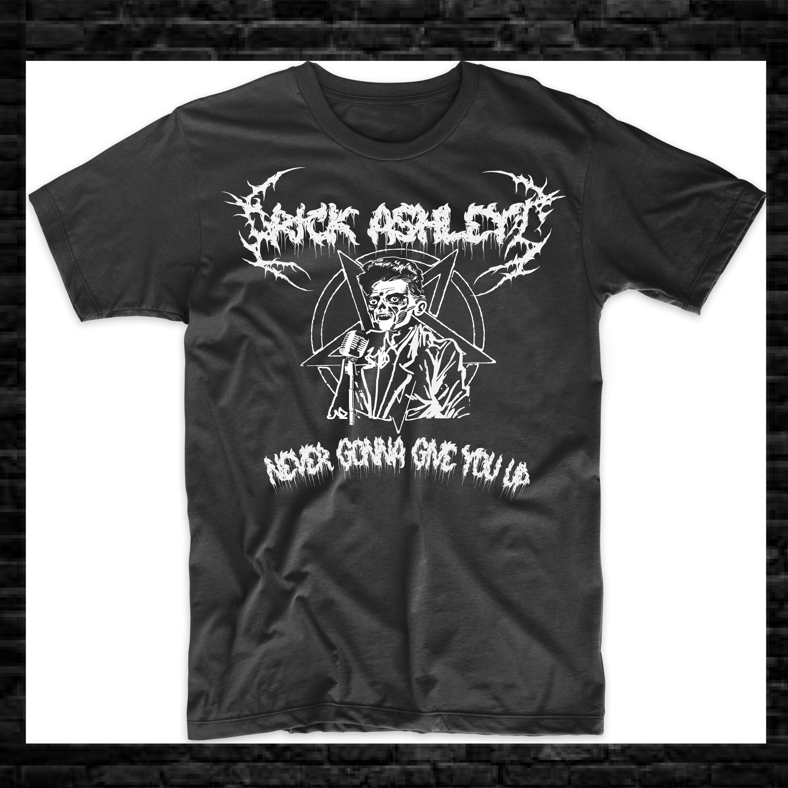 Never Gonna Give You Up Rickroll - Rick Astley Essential T-Shirt by  Samstown4077