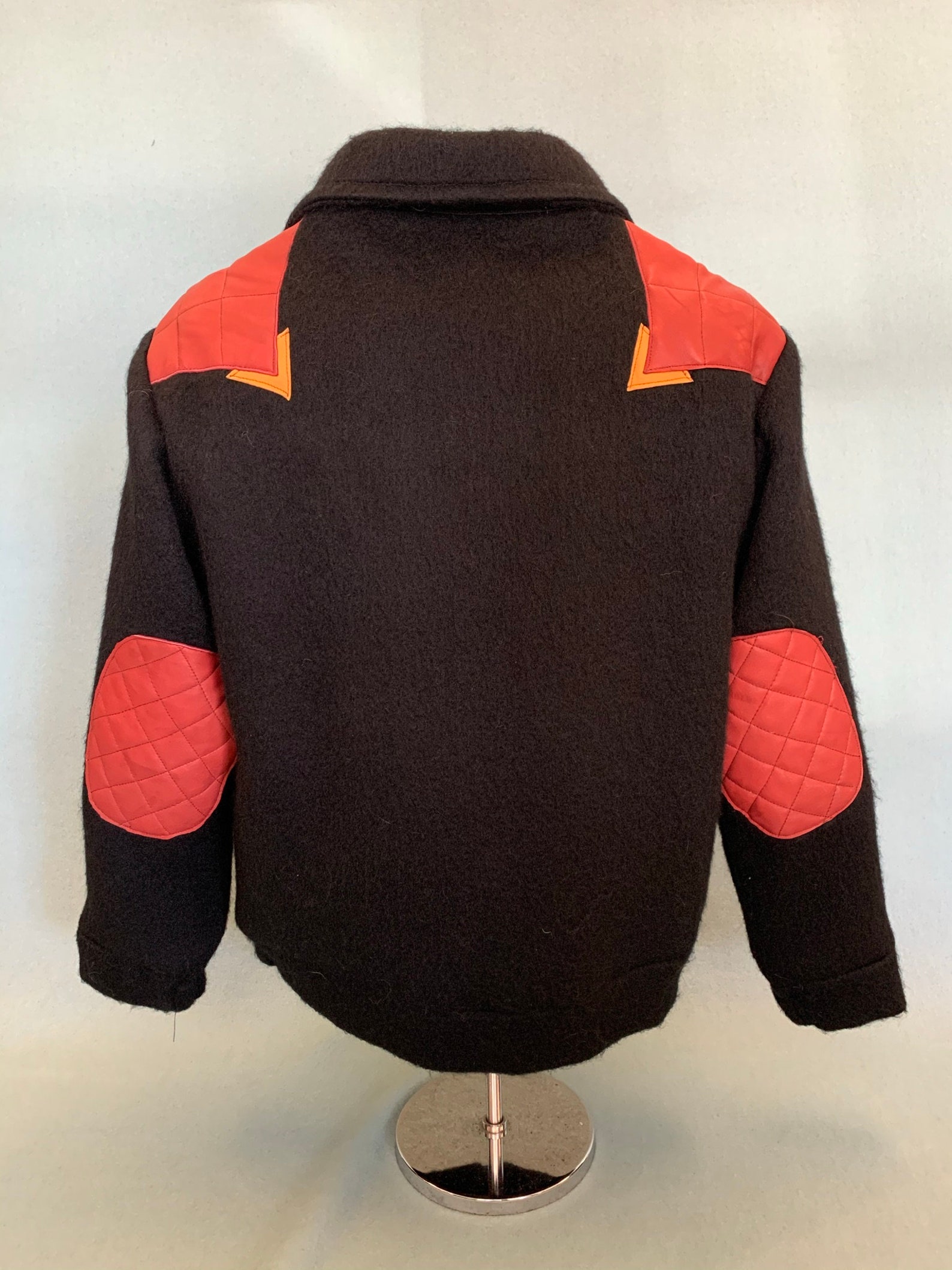 Mohair Jacket Men's Mohair Jacket Black Jacket Black Etsy