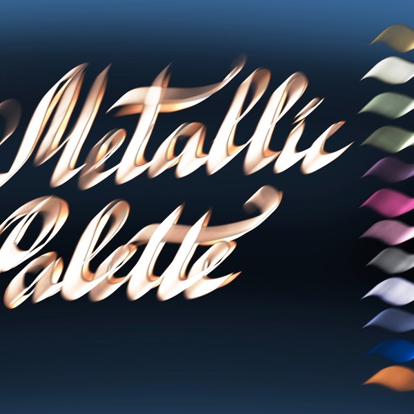 Metallic Palette for Procreate