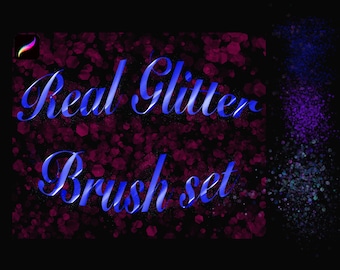 Glitter Brushset 2 per Procreate