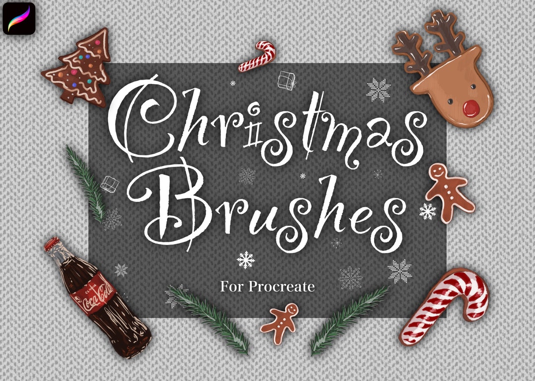 Christmas Brushes for Procreate - Etsy