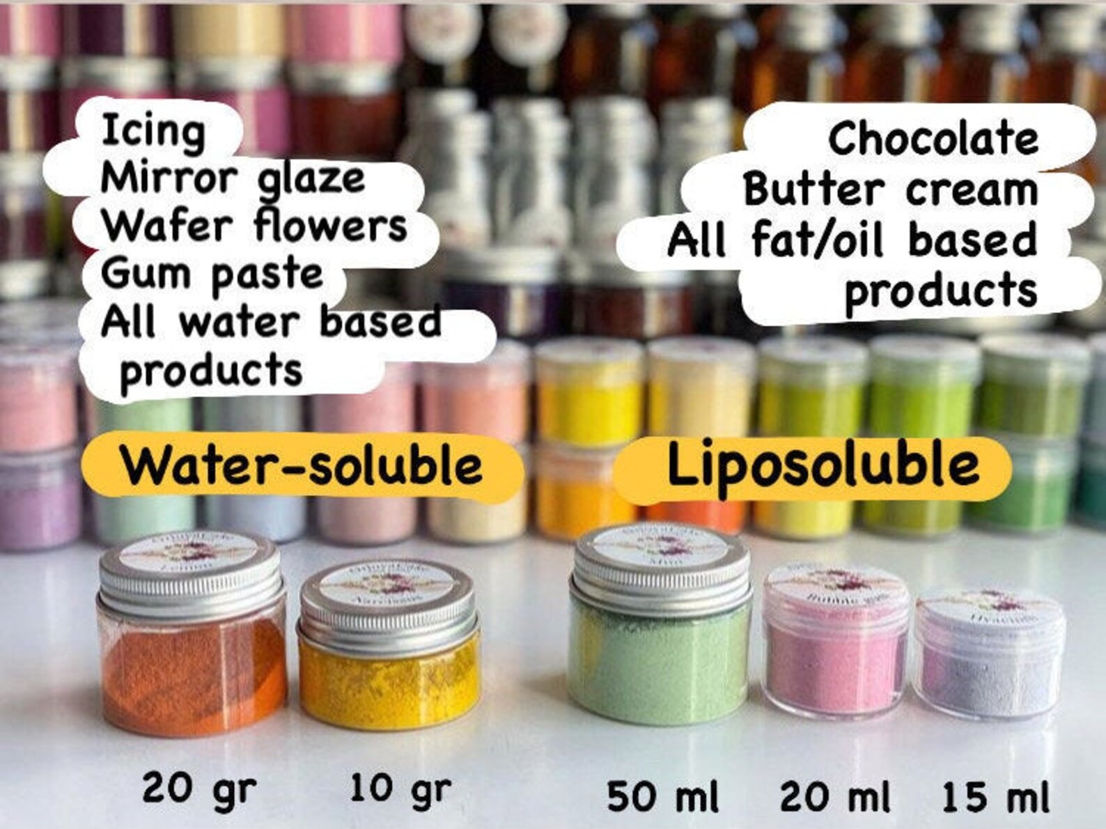 Neon Blue Food Coloring for Chocolate Watersoluble Etsy