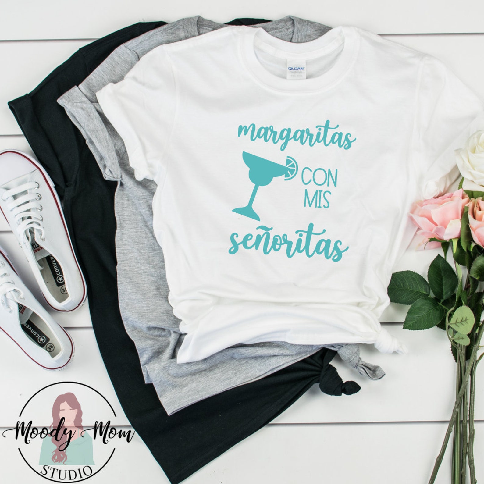 Margaritas con mis senoritas camisa margaritas camisa de